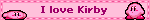 i love kirby